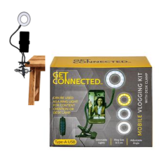 Mobile Vlogging Kit with Desk Clamp